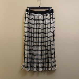 NEW Rachel Zoe Plaid Midi Skirt